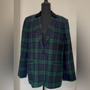 VTG Plaid Blazer